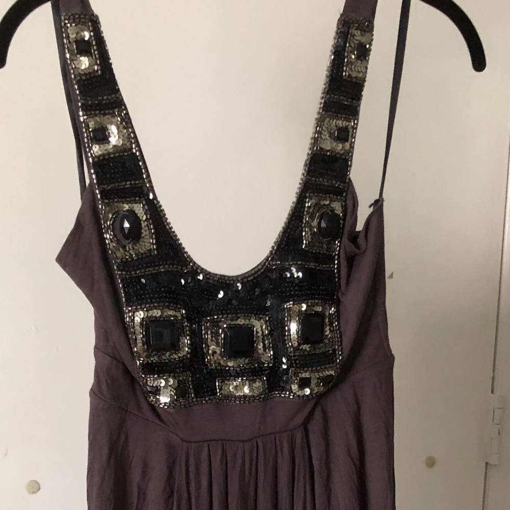 Lush asymmetrical dress!
